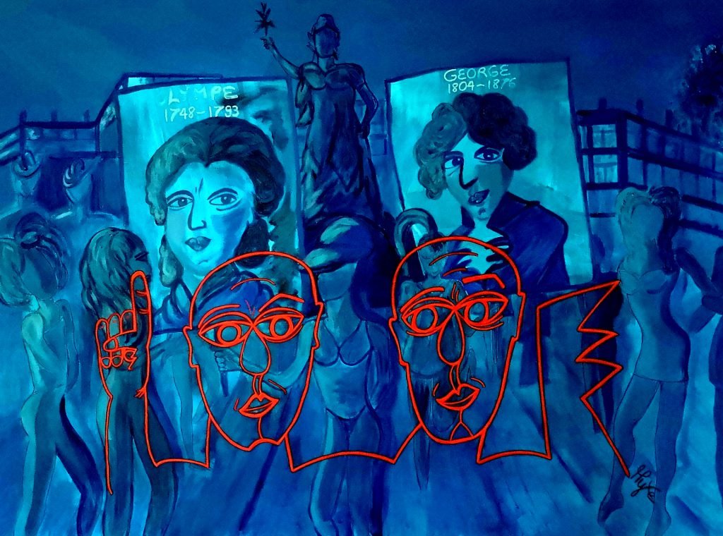 Tableau narratif, Art narratif, Peinture d'histoire, Peinture figurative, Myriam Ferry, Impressionnisme, Symbolisme, Art contemporain, Scène de genre